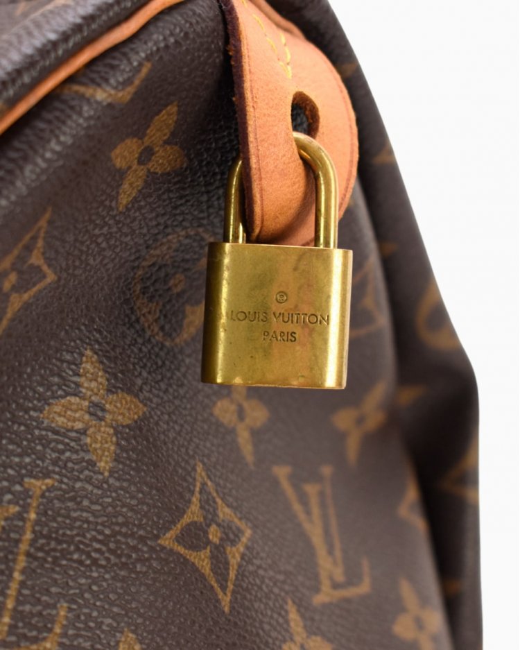 VUITTON スピーディ35 Bolsa Louis Vuitton Original Speedy 35 Monograma feminina